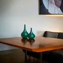 Ver imagem 4 de Dupla de Vasos Decorativos de Mesa Jasmim M e P Verde Éden