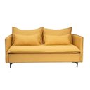 Ver imagem 3 de Sofá Modular 2 Lugares Pé Metal Sôma CabeCasa MadeiraOriginals Amarelo Mostarda
