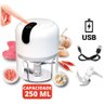 Mini Processador Triturador Alimentos Elétrico Potente Usb - 2