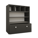 Ver imagem 5 de Estante Organizadora de Brinquedos Infantil em Mdf Plancasa:preto Tx