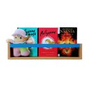 Ver imagem 3 de Nicho Organizador de Livros Brinquedos Quarto Infantil Prateleira Livreiro Mdf Madeira 55cm:azul
