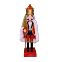 Ver imagem 1 de Boneco de Natal Quebra Nozes C/ Led e Som 38cm - Florarte
