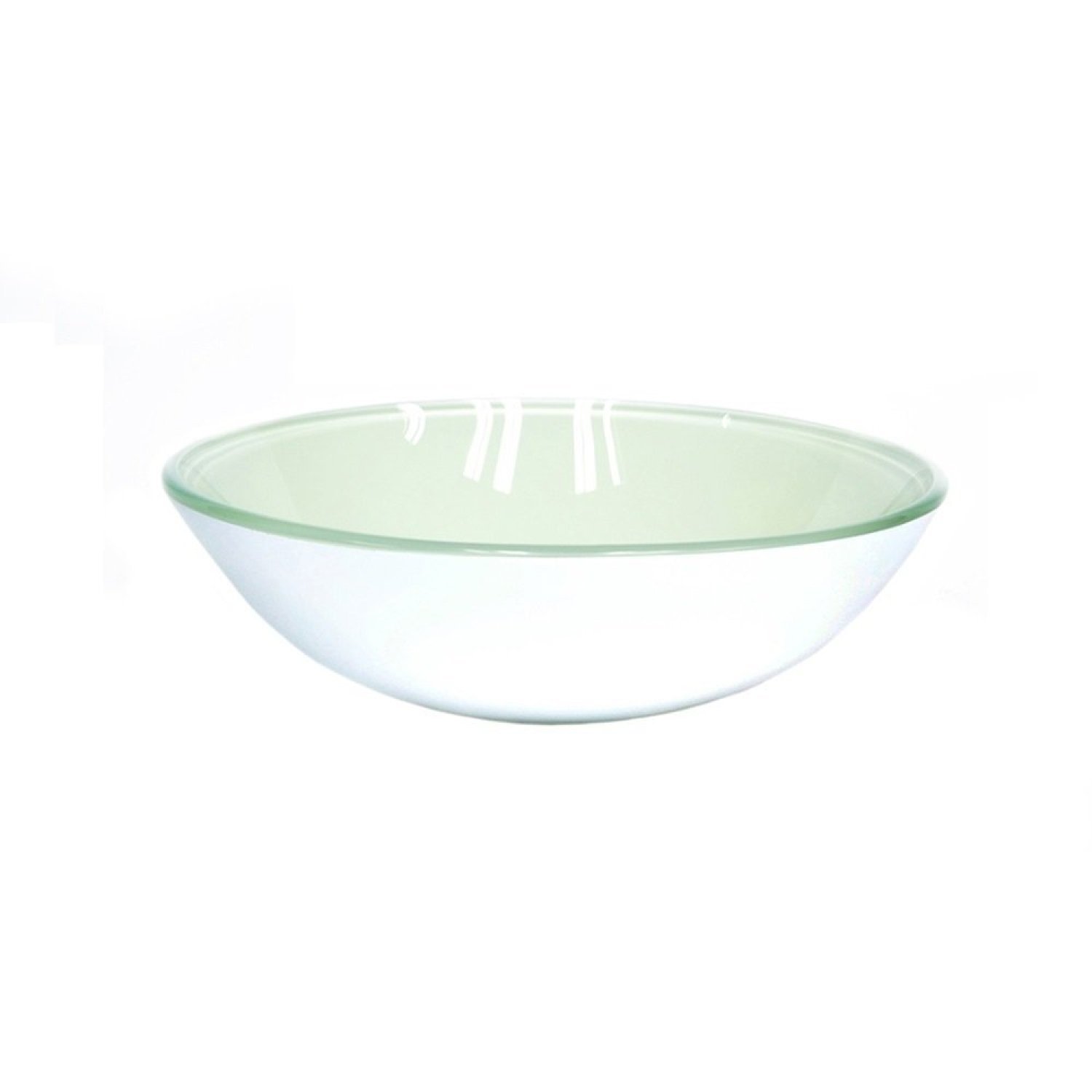 Cuba de Vidro para Banheiro Redonda 35cm - 4