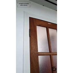 Moldura Guarnição Rodameio Eva Autocolante Lua 10cmx5mm 15 Metros - Branco - 6