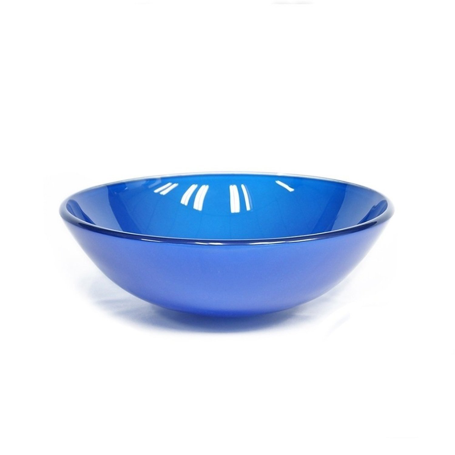 Cuba de Vidro para Banheiro Redonda 35cm - 1