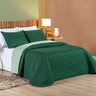 Cobre Leito 200 Fios Dupla Face Queen Colors 03 Peças - Esmeralda - Verde - 2