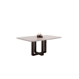 Conjunto Sala de Jantar 4 Lugares Mesa e Cadeiras Veludo Requinte Madeira Maciça - 3