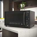 Ver imagem 2 de Forno Terim Elétrico Bancada Top 50 Black 50l