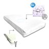 Capa Colchão Solteiro Impermeável Hospitalar com Zíper - Branca 88x188x18cm - 5