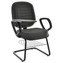 Ver imagem 1 de Cadeira Universitária com Prancheta Linha Blenda Cinza