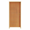 Ver imagem 1 de Kit Porta De Madeira 82 x 2.10 Friso Belissima 12 Bat. Misto 14cm Fech. Externa Lado Esquerdo- Hale