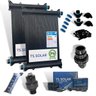 KIT AQUECIMENTO SOLAR PISCINA 11 PLACAS 3MT+ CONTROL+ VALVS - 1