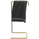 Ver imagem 6 de Porta Toalha de Rosto Banheiro Lavabo Bancada Dourado Yiwu