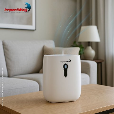 Desumidificador de Ar Antimofo com Led 500ml Importway