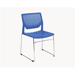 Cadeira Aproximacao Espera Recepcao Moov Azul Bering - 1