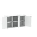 Ver imagem 5 de Armário para Escritório com 3 Portas com Chave 121,5cm PE40 Branco