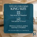 Ver imagem 6 de Kit Quarto Elegante King Size Lilly Grosso Luxuoso Pluma:Caqui