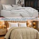 Ver imagem 4 de Kit Quarto Elegante King Size Lilly Grosso Luxuoso Pluma:Caqui