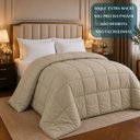Ver imagem 5 de Kit Quarto Elegante King Size Lilly Grosso Luxuoso Pluma:Caqui