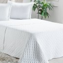 Ver imagem 3 de Kit Colcha Queen Miraggio New Soft 240x260cm Branco