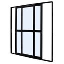 Ver imagem 2 de Porta de Correr Perfecta 2 Folhas Liso 215x150cm Preto - 1077-5730 - Jap