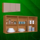 Ver mais imagens de Kit de Cozinha Zurique 1.20 3 Portas Freijo com Camursa