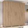 Guarda-roupa Casal 6 Portas 3 Gavetas Cover - 1