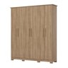 Guarda-roupa Casal 6 Portas 3 Gavetas Cover - 2