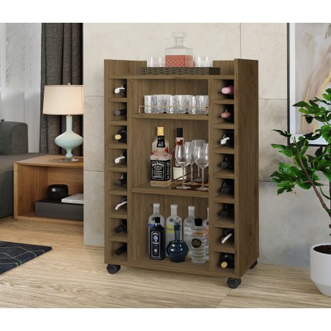 Adega Bar para 16 Garrafas Belgica Rede Móveis