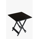 Ver imagem 2 de Conjunto Mesa Dobrável 70x70 cm C/4 cadeiras - Preto