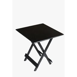 Conjunto Mesa Dobrável 70x70 cm c/4 Cadeiras - Preto - 3