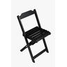 Conjunto Mesa Dobrável 70x70 cm C/4 cadeiras - Preto - 3