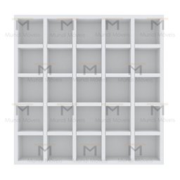 NICHOS COLMÉIA PARA CELULAR E CHAVES 100%MDF M331.B (LOJA, COMÉRCIO) MUNDI MOVEIS - 4