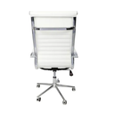 Ver imagem 5 de Cadeira Presidente Giratória Esteirinha Charles Eames Branca