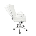 Ver imagem 4 de Cadeira Presidente Giratória Esteirinha Charles Eames Branca