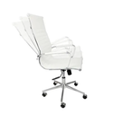 Ver imagem 4 de Cadeira Presidente Giratória Esteirinha Charles Eames Branca