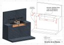 Ver imagem 4 de Parrilla Dupla de Alvenaria 118x45 com Grelhas Argentina