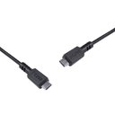 Ver imagem 1 de Cabo para Celular Usb Tipo C 2.0 para Usb Tipo C - Type C 2 Metros Preto - Pucp-02