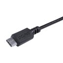 Ver imagem 2 de Cabo para Celular Usb Tipo C 2.0 para Usb Tipo C - Type C 2 Metros Preto - Pucp-02