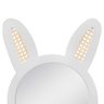 Espelho Decorativo Infantil 48x37cm Coelho Branco - 4