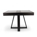 Ver imagem 1 de Mesa de Jantar Afrodite Extensível 148cm Tampo de Vidro