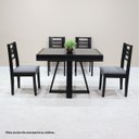 Ver imagem 6 de Mesa de Jantar Afrodite Extensível 148cm Tampo de Vidro