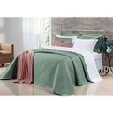 Ver imagem 3 de Cobre Leito Super King 400 Fios Egípcio 100% Algodão Verde 3 Peças