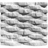 Forma 3d Gesso e Cimento Abs - Dunas Pedra 30x30 - 2