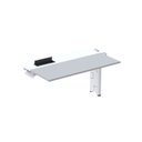 Ver imagem 1 de Complemento de Plataforma Corporativa 110x792 CPLPSC110 110cm Industrial Cinza e Branco