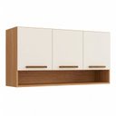 Ver imagem 2 de Armário Aéreo de Cozinha Plus 3 Portas com Nicho 120cm Espresso Móveis