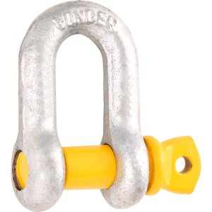 Manilha p/ cabo de aço 7/8" reta pesado galv Vonder Plus