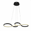 Ver imagem 1 de Luminária Pendente 40w 3 Temperaturas de Cor Led Design Moderno Bivolt Preto