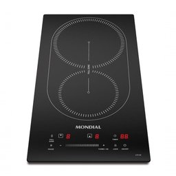 Cooktop por Indução 2 Bocas Mondial Preto 3500w Cti-02 220v - 3
