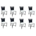 Ver imagem 1 de Kit 8 Cadeiras Rio Fibra Sintética e Estofado com Acquablock